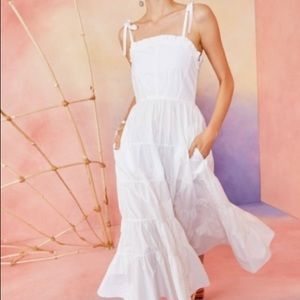 NO LONGER FOR SALE Ulla Johnson Ellyn Dress, Blanc